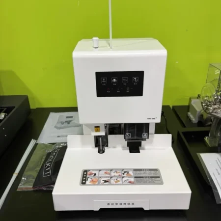 Automatska masina MBL C50+ za busenje i postavljanje plasticnih ringlica