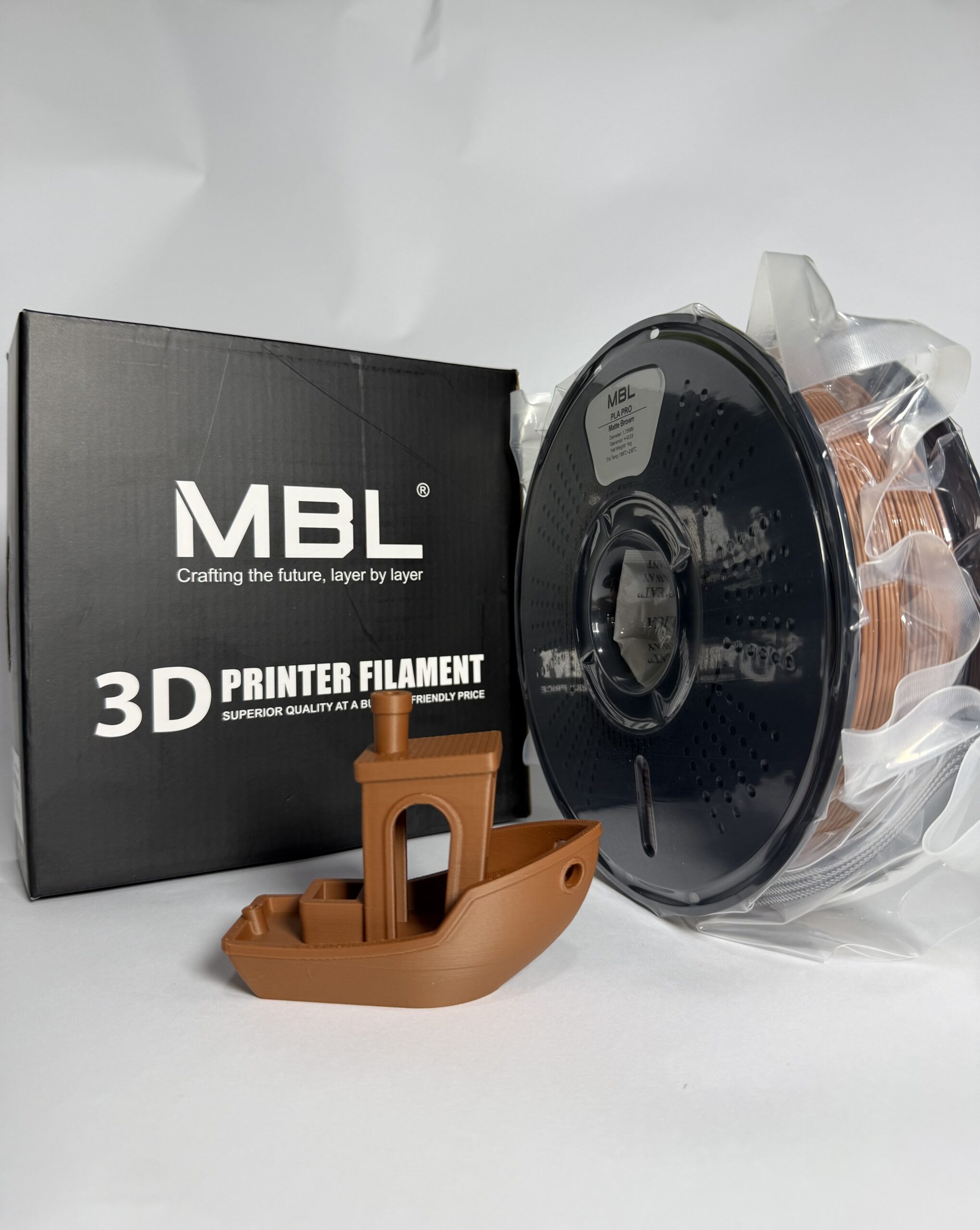 Filament za 3D štampač PLA MBL Pro Mat Braon 1.75mm 1kg