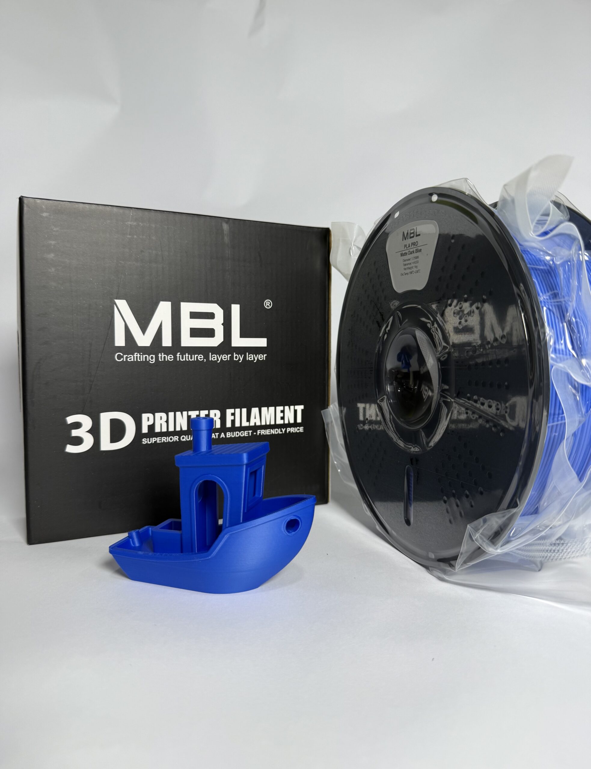 Filament za 3D štampač PLA MBL Pro Mat Plava 1.75mm 1kg