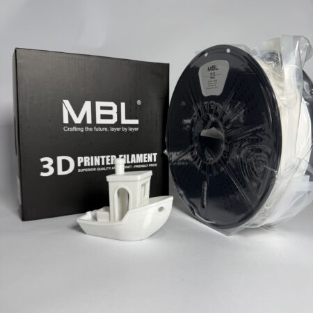 Filament za 3D štampač PETG MBL Bela 1.75mm 1kg