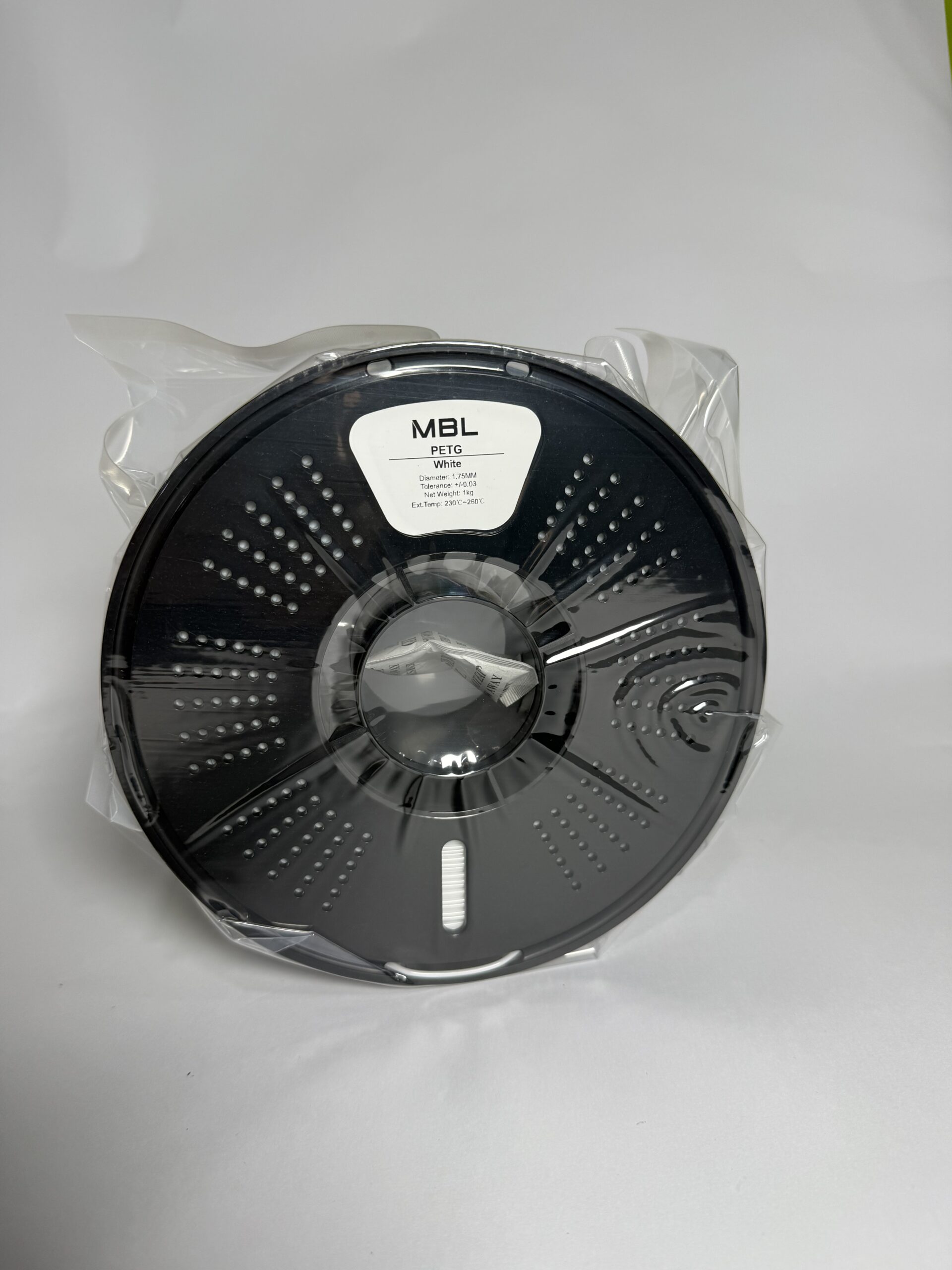 Filament za 3D štampač PETG MBL Bela 1.75mm 1kg - Slika 3