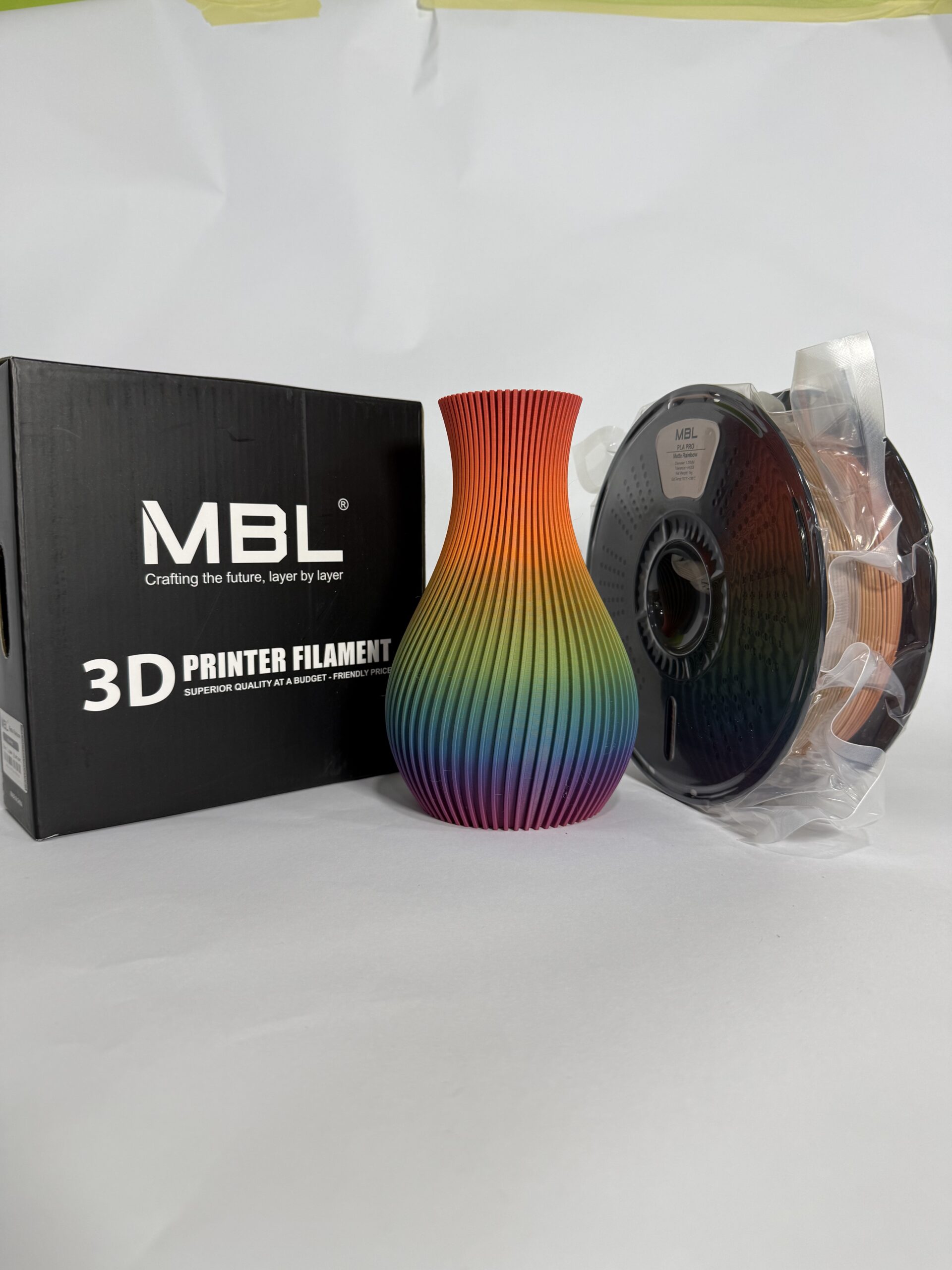 Filament za 3D štampač PLA MBL Pro Rainbow 1.75mm 1kg